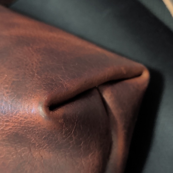 Go Forth Goods Small Whisky Bison Avery Crossbody EUC Retired Color - Picture 6 of 8